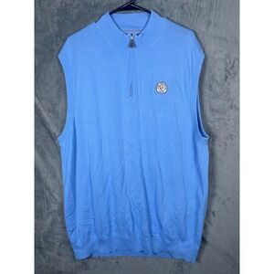 NWT The Georgia Club Donald Ross Men's Vest Blue Size XXL